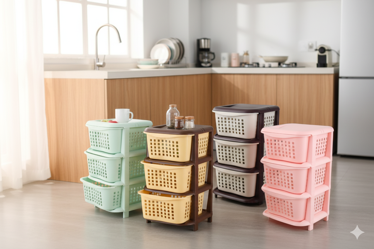 3 Layer Storage Saver Rack