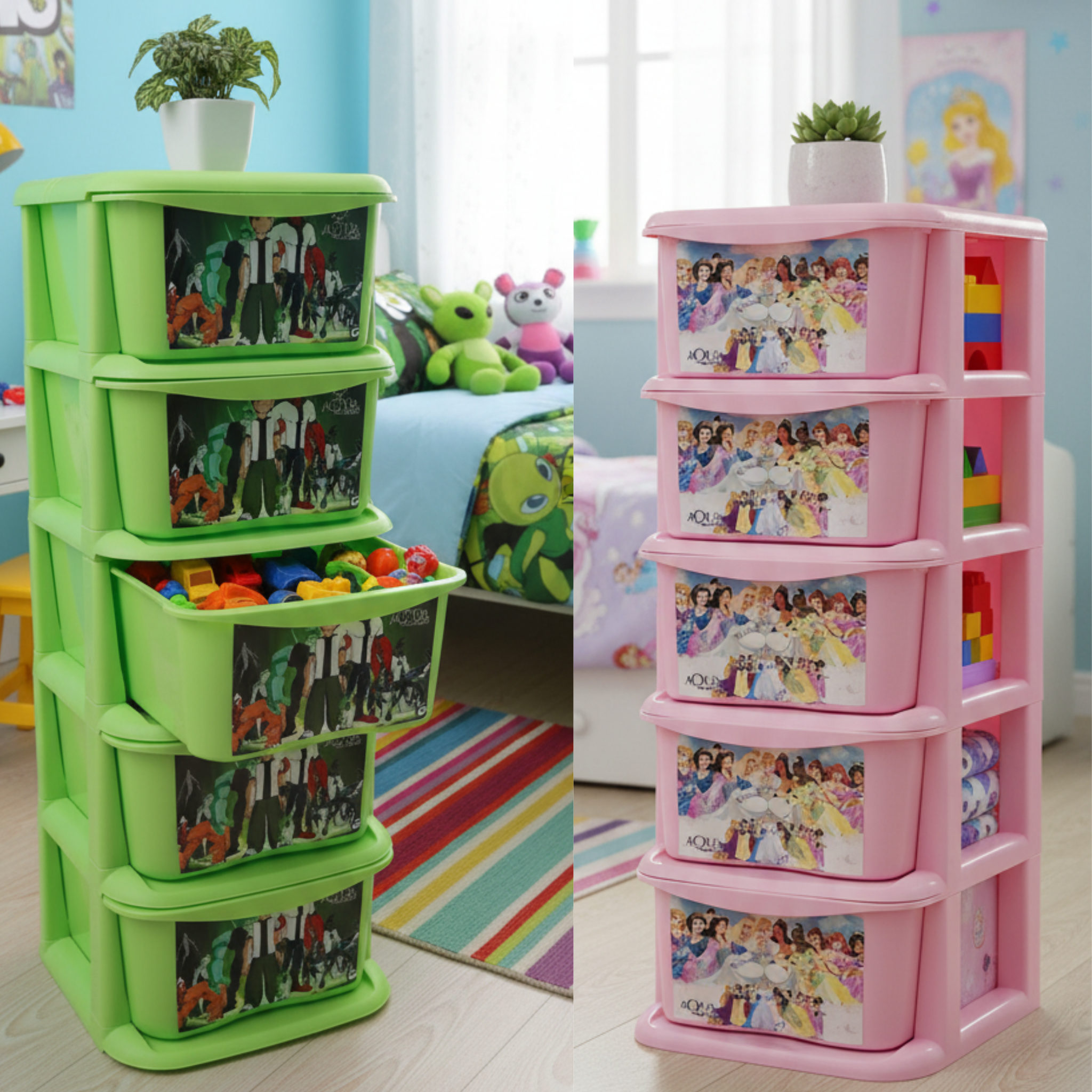 5 layer drawer, premium quality available in multi colors
