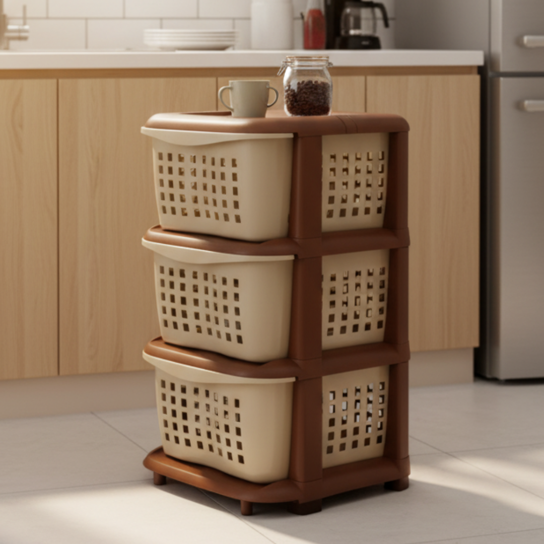 3 Layer Storage Saver Rack